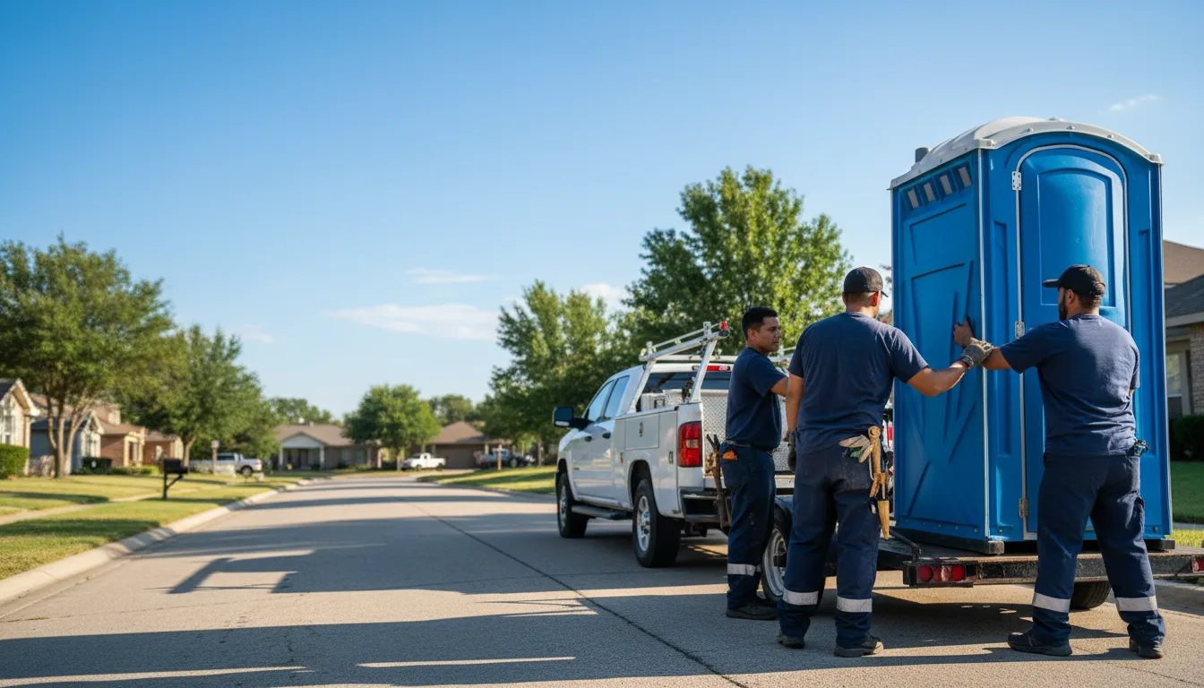 Portable Toilet Rental in Preston, IA near me